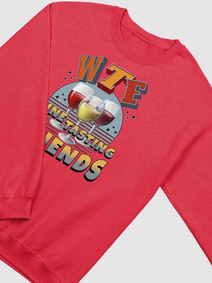 WTF Wine Tasting Friends Crewneck product image (16)