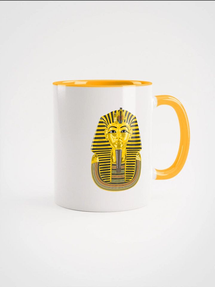 Tutankhamun Mask Accent Ceramic Mug product image (1)