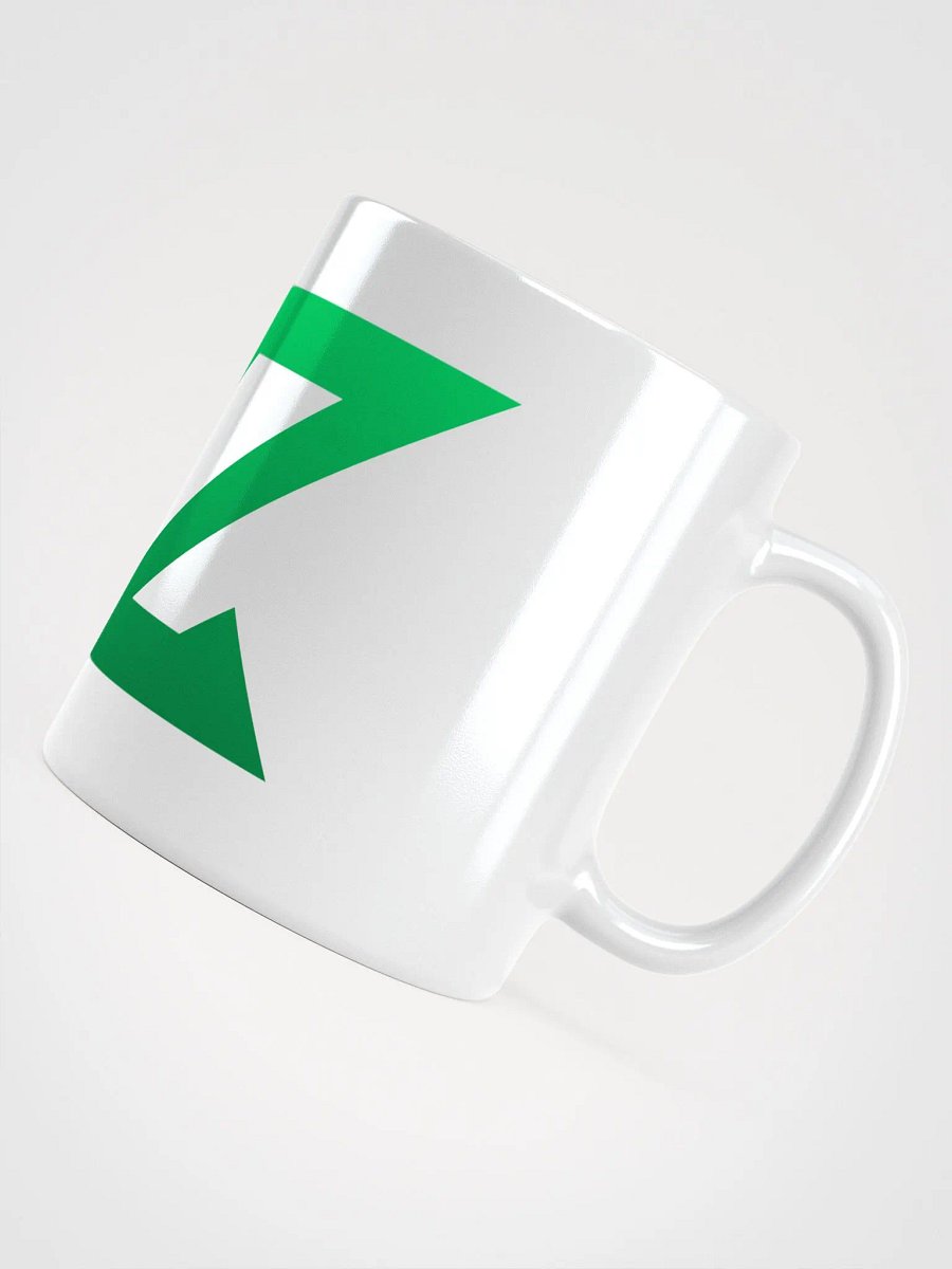 MazManZero Logo White Glossy Mug product image (4)