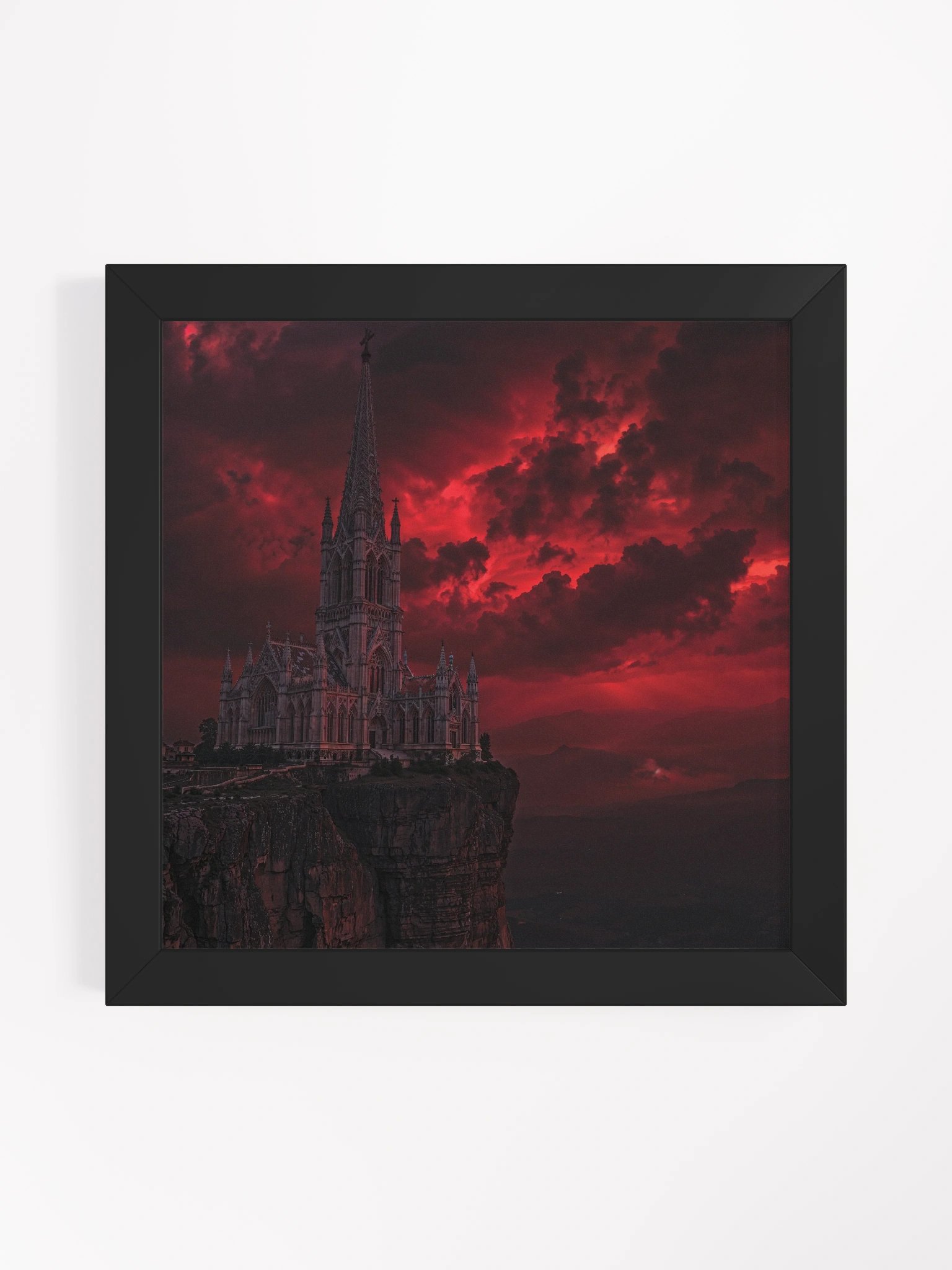 The Crimson Vigil Framed Print product image (2)