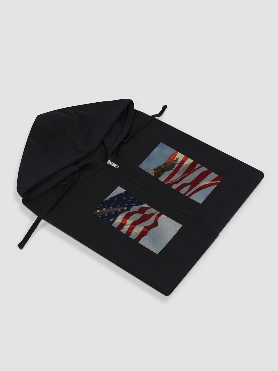 Patriotic Flight Fleece Zip-Up Hoodie product image (10)