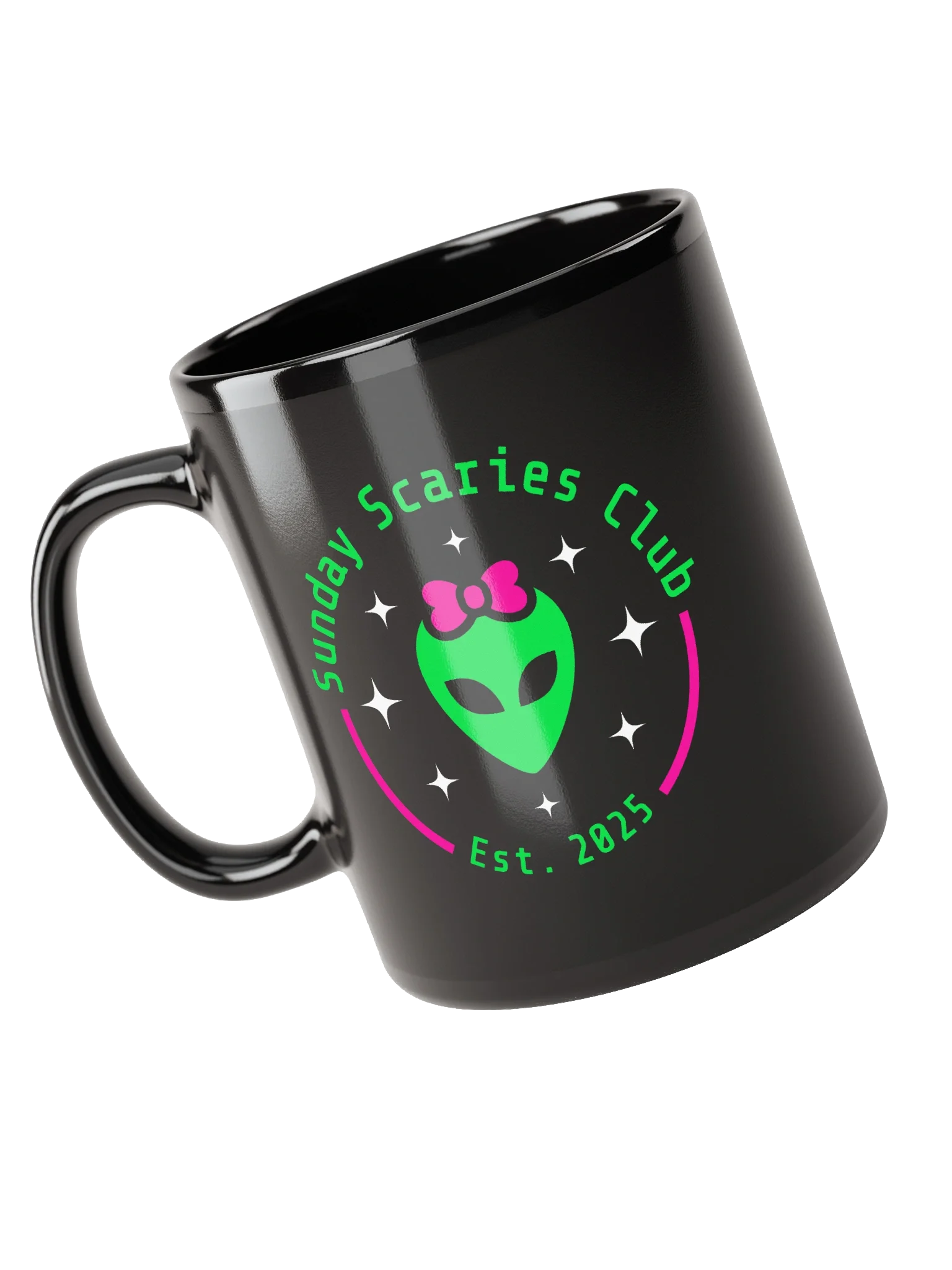 Insomniac Mug (Black) (Lucy's Version) product image (3)