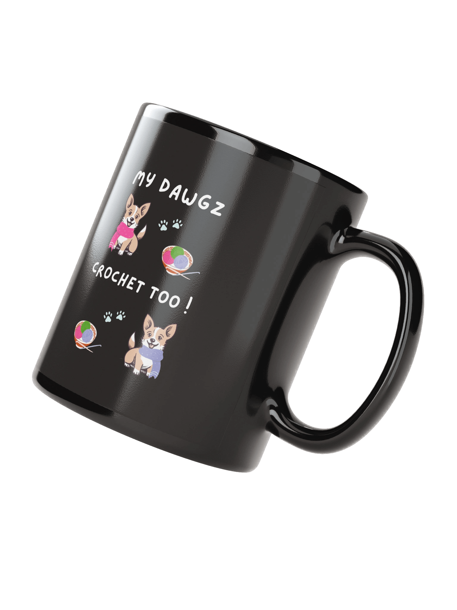 Dawgz Crochet Ceramic Mug product image (4)