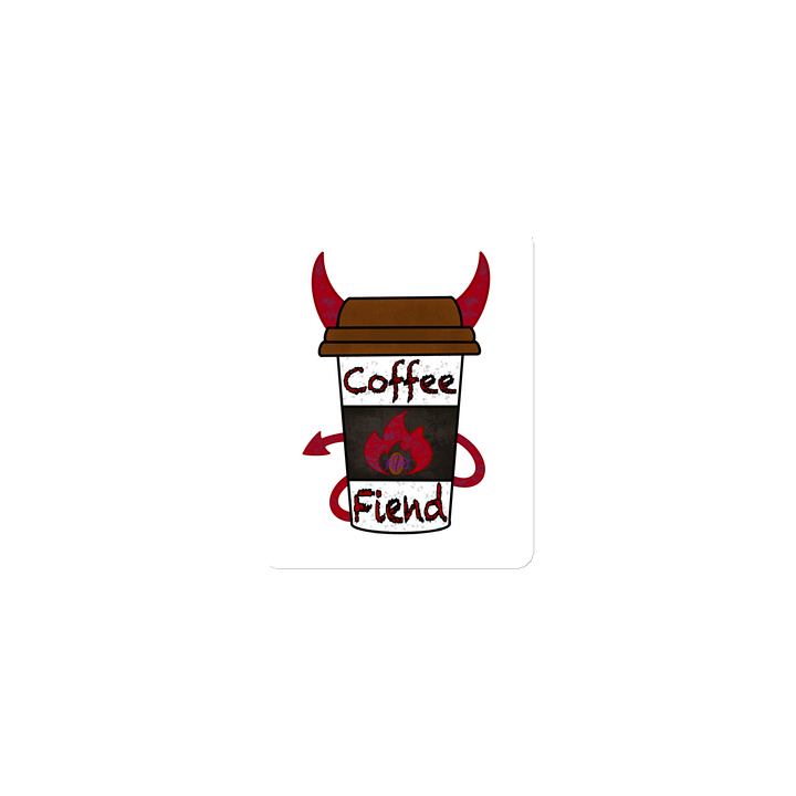 Coffee Fiend (Stickers) product image (1)