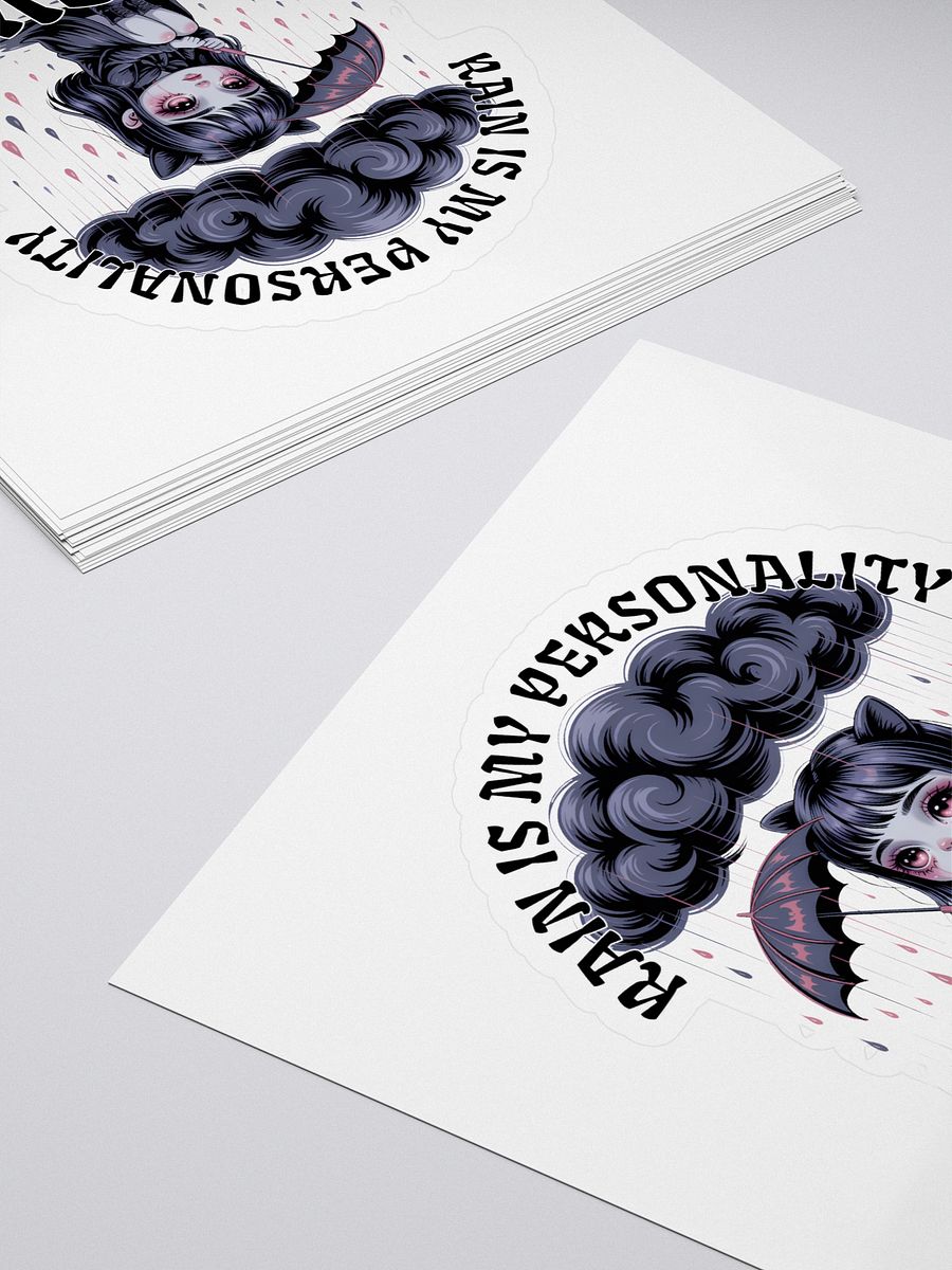 Gothic Rainy Day Sticker Set product image (4)