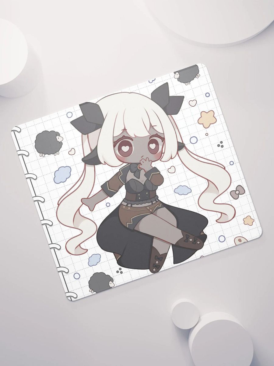 Chibi Lila Doodle Gamer Mouse Pad product image (1)