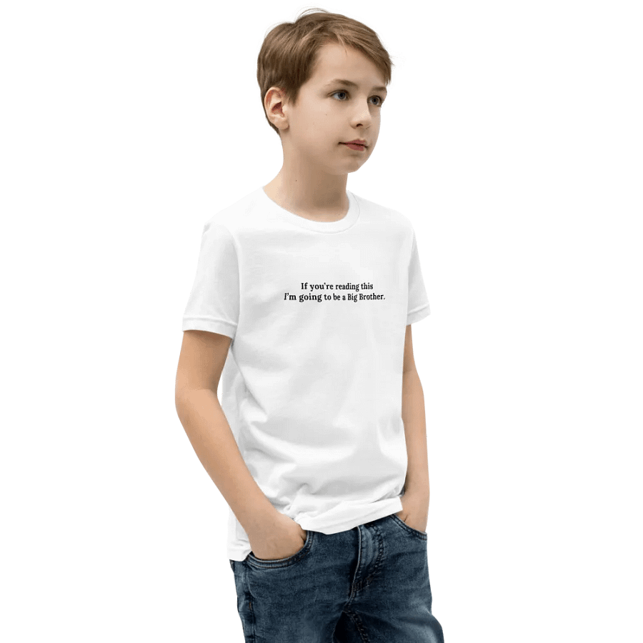Big Brother To Be - Short Sleeve T shirt Light Color product image (2)