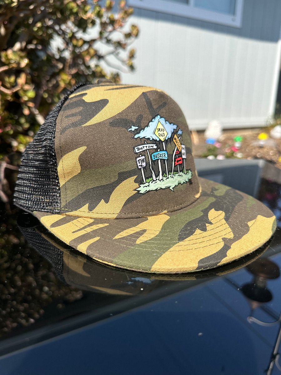 Button the Busker Snapback OG Street Art (Camouflage) product image (1)