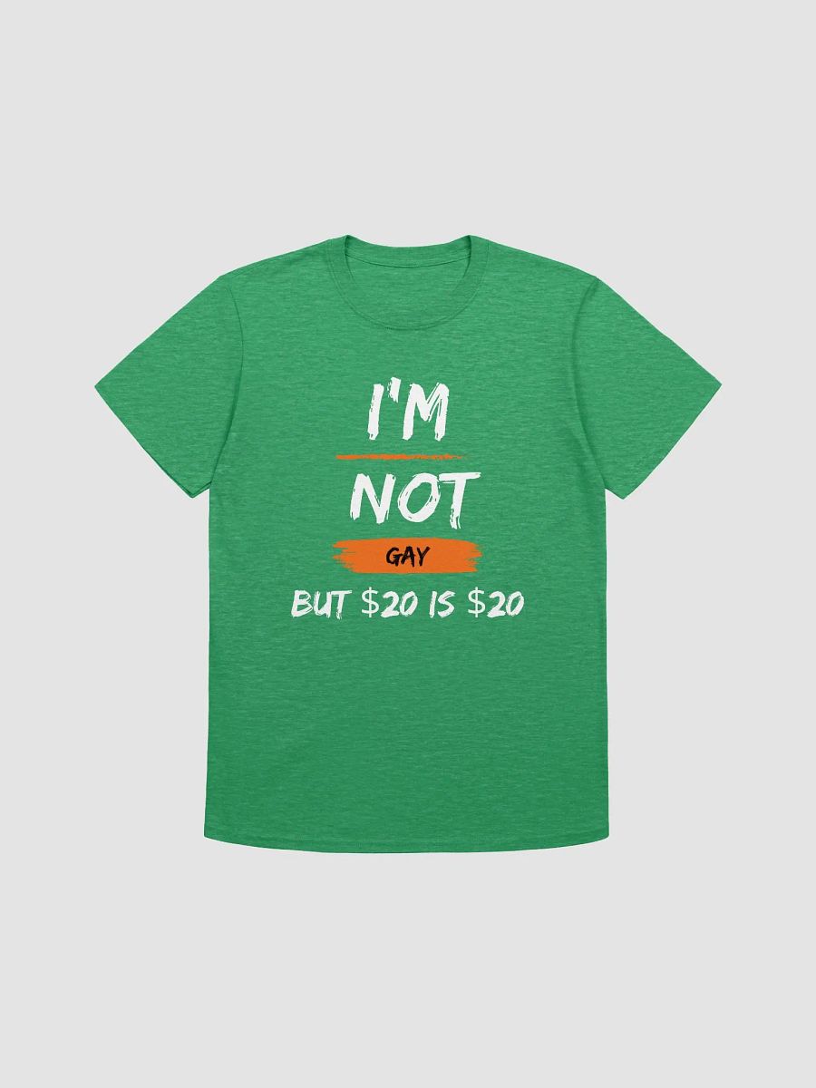 I'm Not Gay But $20 is $20 Unisex T-Shirt V20 product image (4)