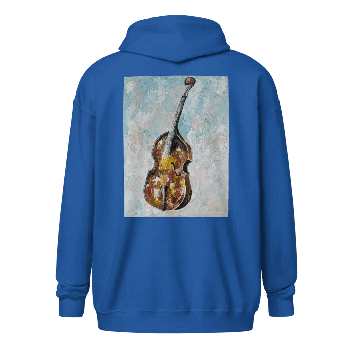 POLARY'S Unisex Zip Hoodie Double Bass product image (7)