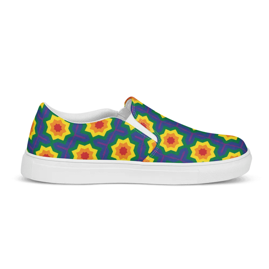 Mens Slip On Canvas - Rainbow (c) product image (11)