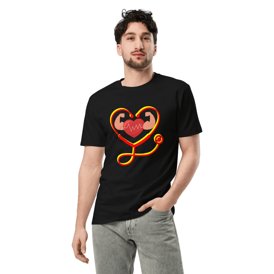 Heartbeat Strength Unisex T-Shirt product image (4)