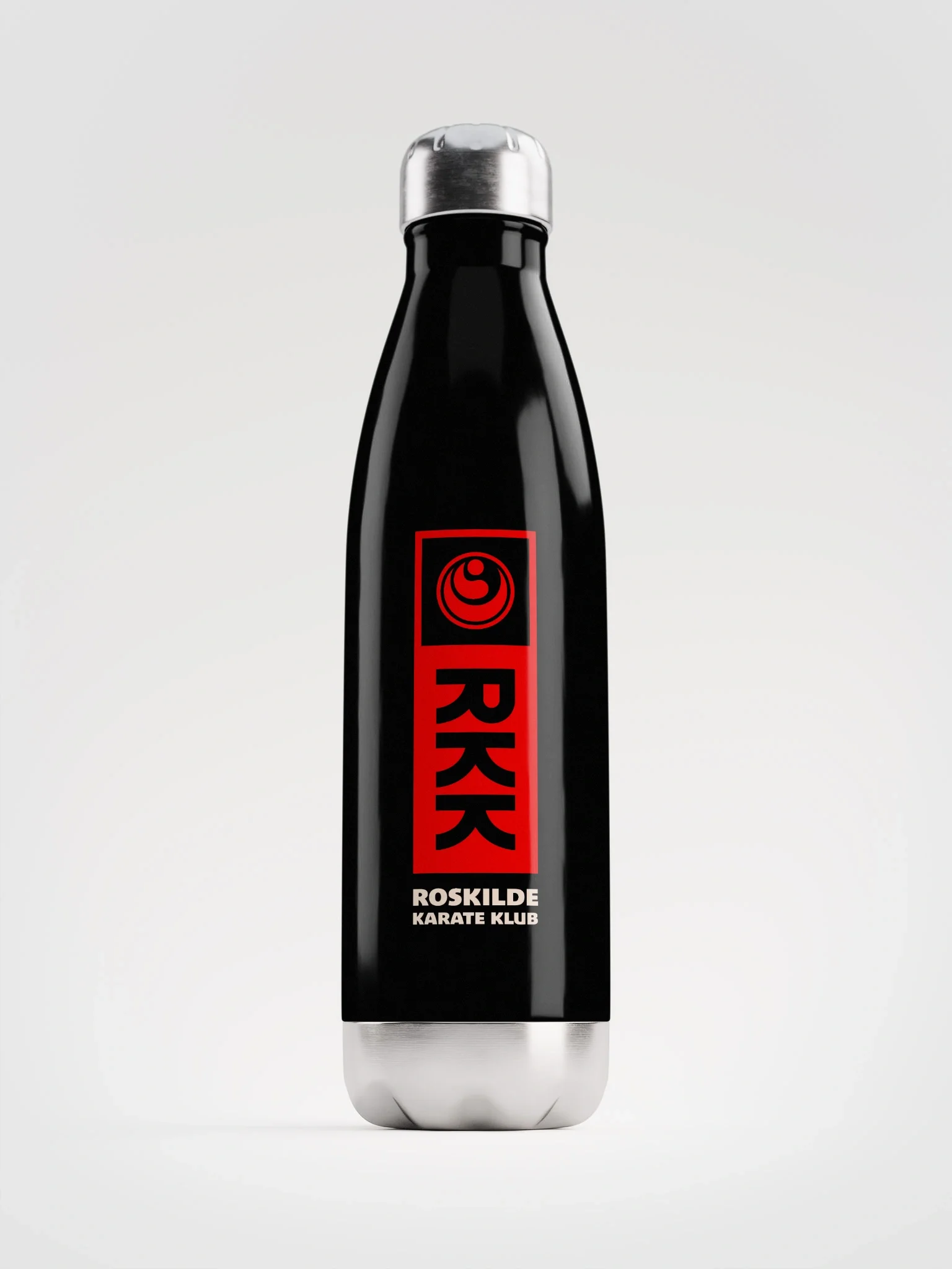 Black Double-walled Stainless Steel Bottle product image (1)