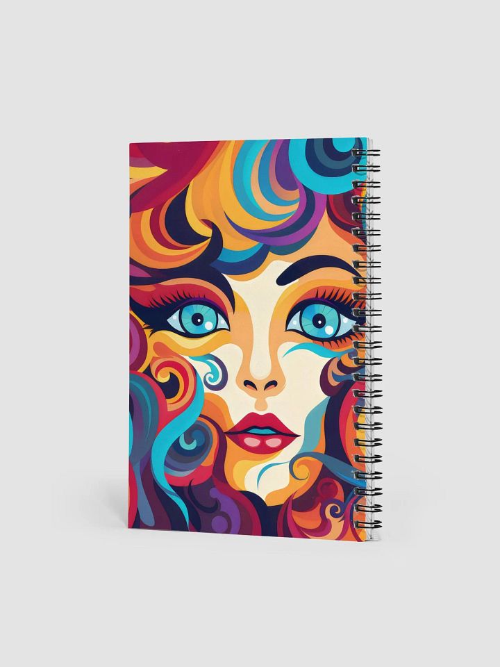 Psychedelic Beauty Spiral Notebook product image (2)