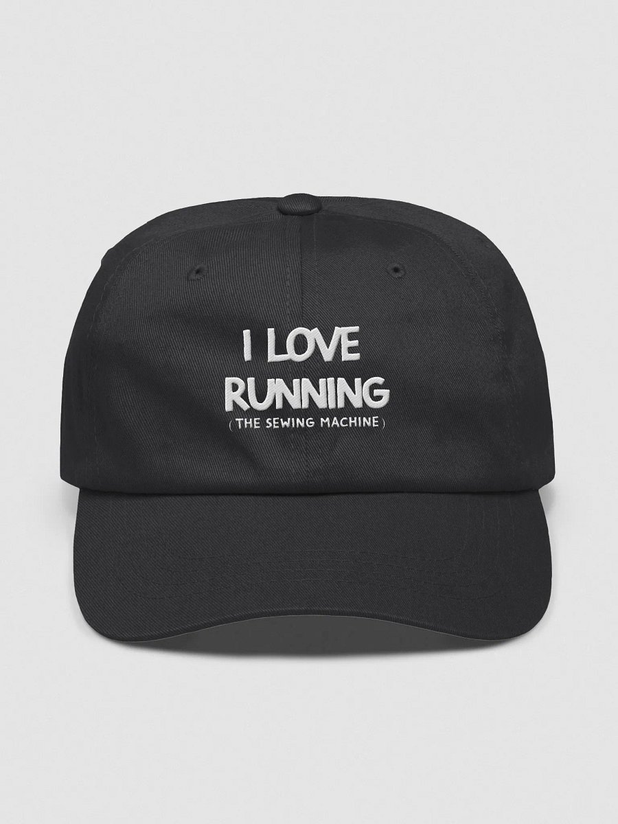 I Love Running The Sewing Machine Cap product image (1)