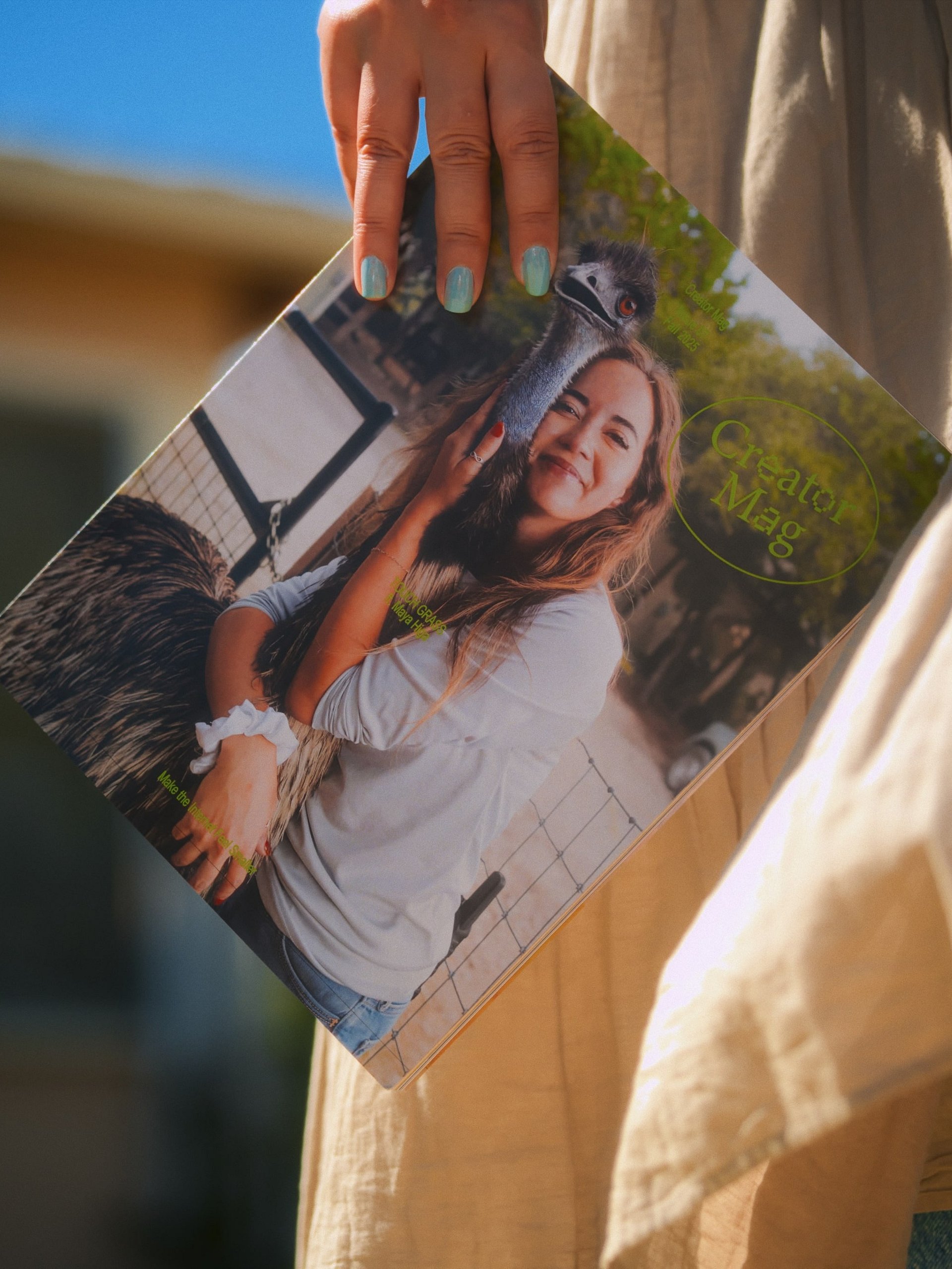 Creator Mag Issue 7: "Touch Grass" product image (2)