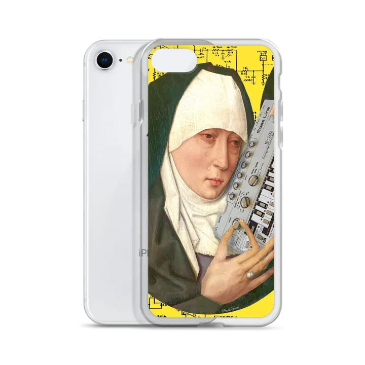 Mater Dolorosa meets Roland TB 303 by Frank Fonik Techno EDM Clear Case for iPhone® product image (51)