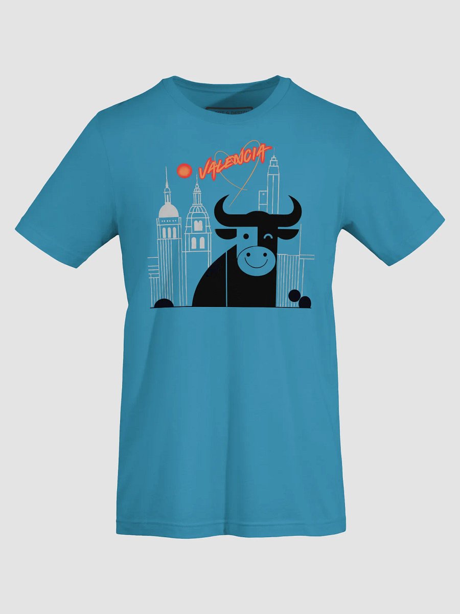 València Skyline Heart T-Shirt product image (69)