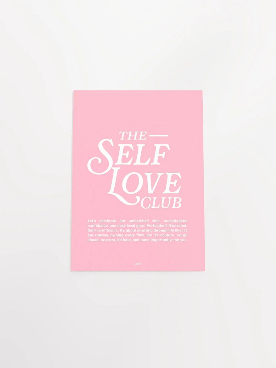 Self Love Club Pink Print product image (8)