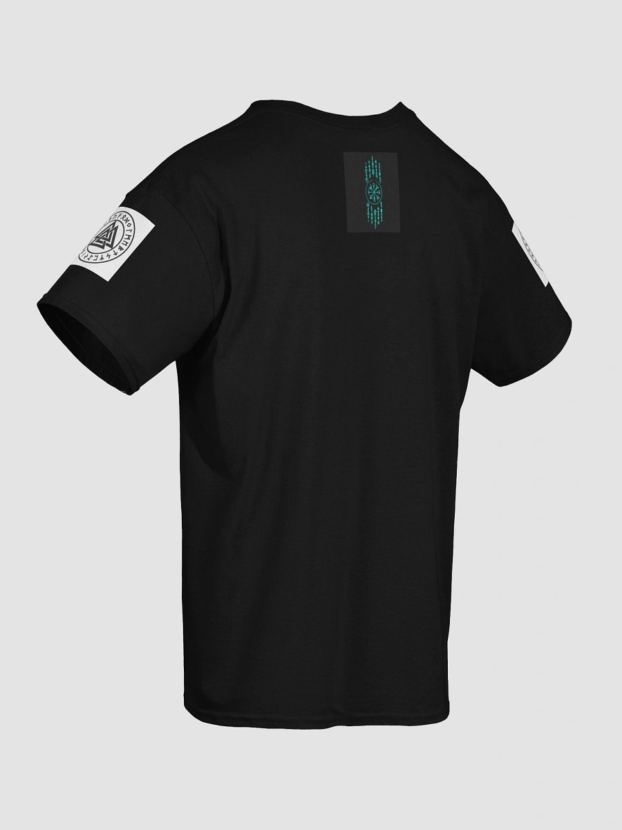 Tribal Symbols Turquoise T-Shirt (D) product image (30)