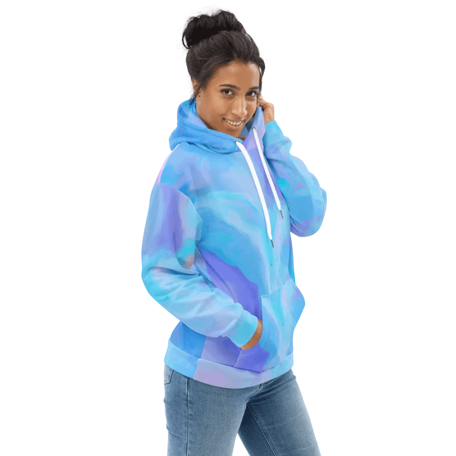 Liquid dreams - Abstract Art Hoodie product image (3)
