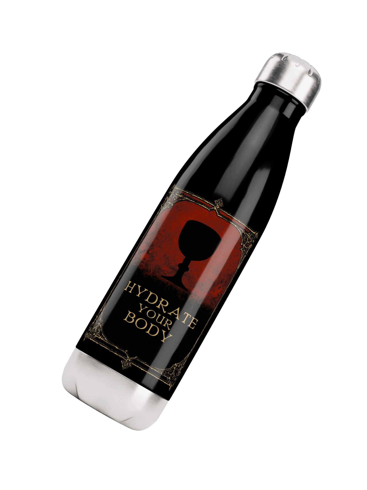 Hydrate Your Body Water Bottle (Sustaining the Mortal Vessel Quest Collection) product image (4)