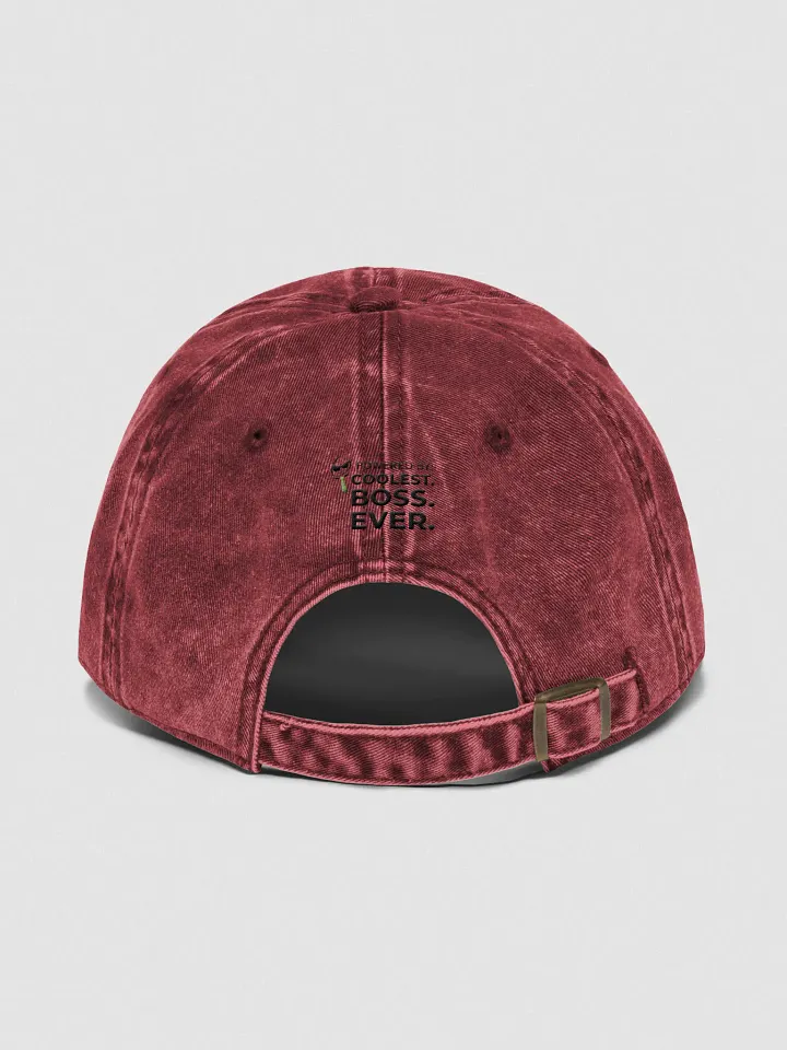 Coolest Boss Ever | Otto Vintage Wash Dad Hat | Effortless Style & Timeless Cool product image (2)
