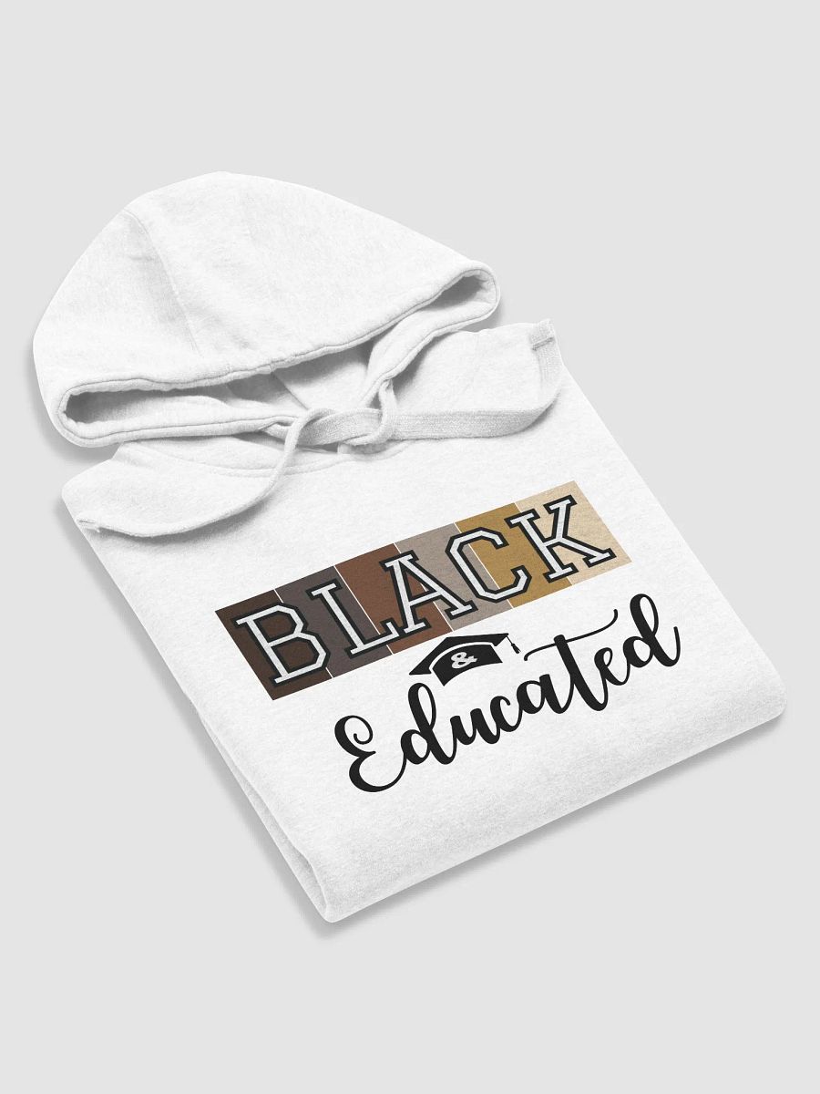 Black & Educated Design Classic Pullover Hoodie product image (6)