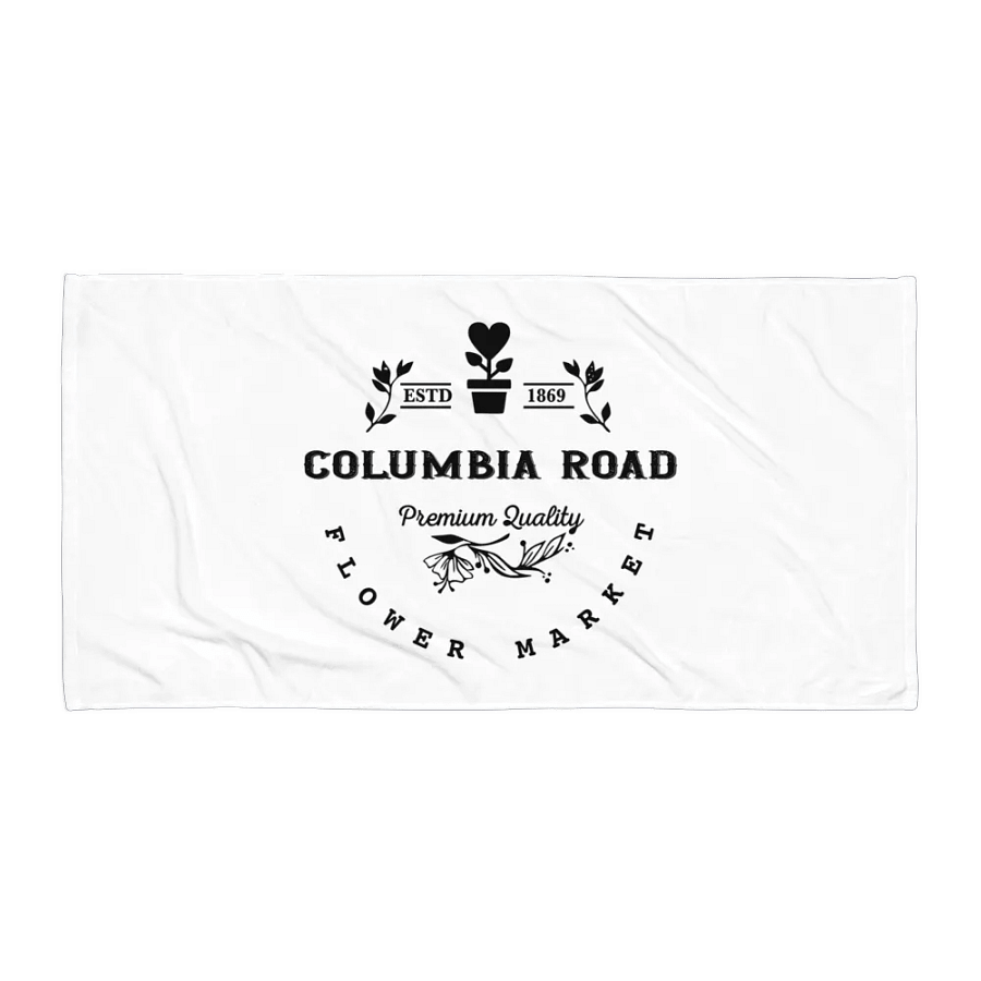 Columbia Road Market Bath Towel product image (1)