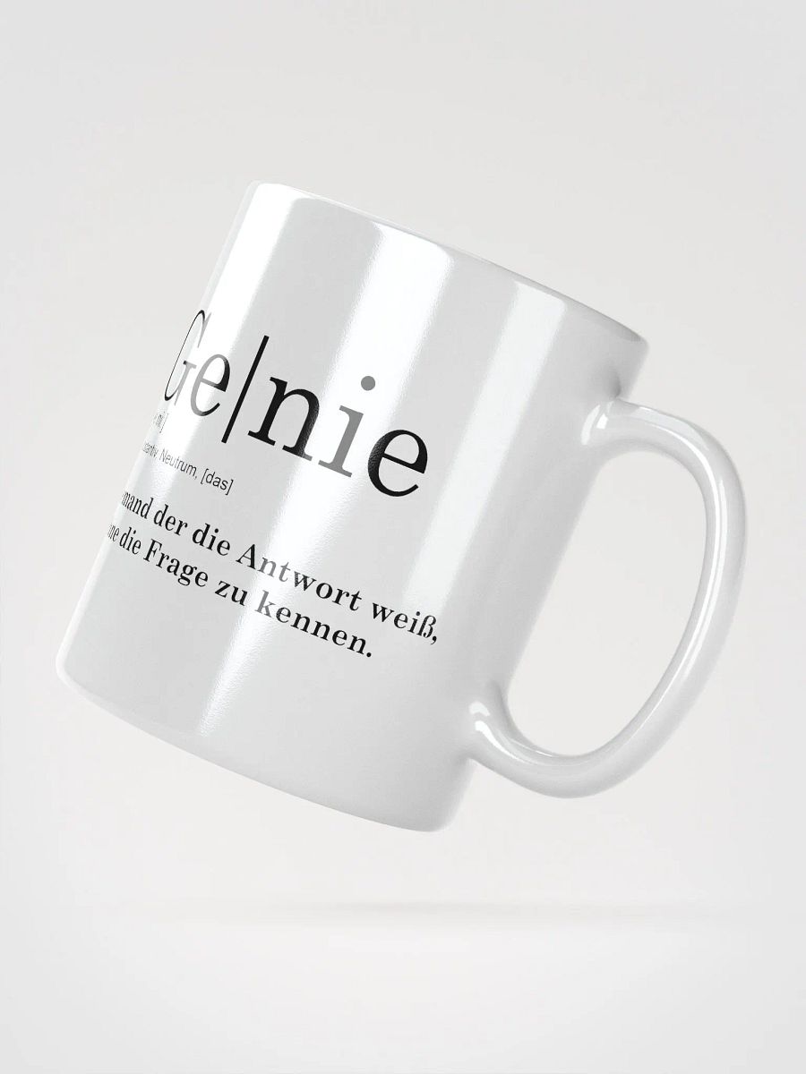 Kaffee Tasse/Becher mit Spruch | Definition Genie | Lehrer Chef Geschenk | Lustige Geschenke | Tasse Mama | Vater Vatertag | Geschenkidee Sprüche Tasse product image (5)