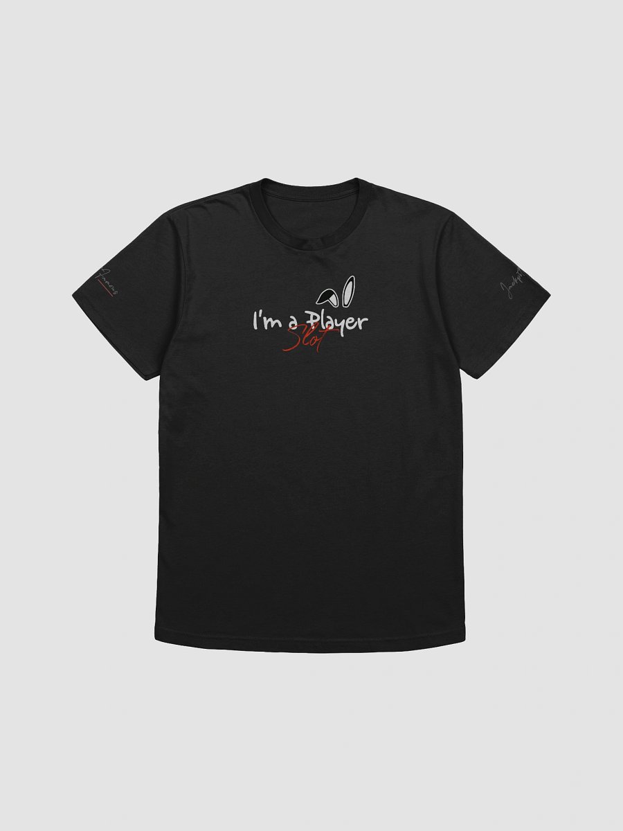 "I'm a Slot Player" Black Tee – Bunny Ears Edition 2 product image (3)