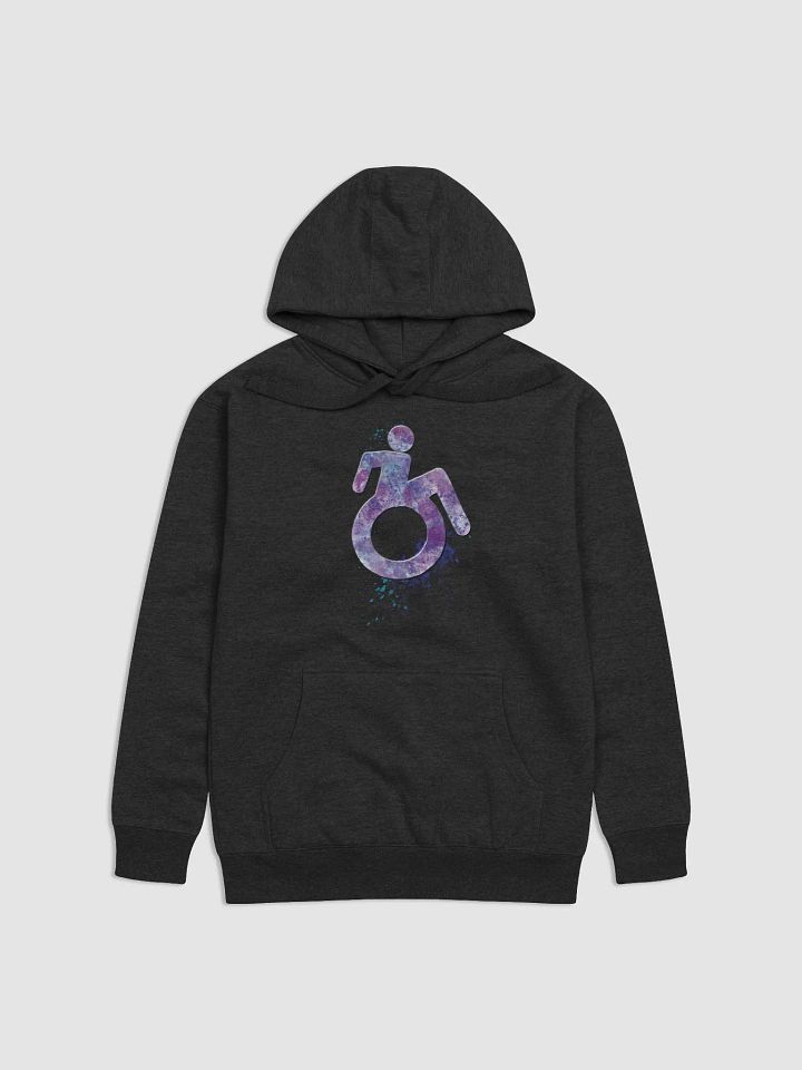 Wheelie, Purple Splash Hoodie product image (1)
