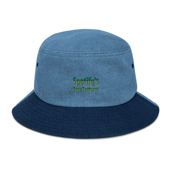 Spotify's Free Features - Colored ( Denim Bucket Hat) product image (14)