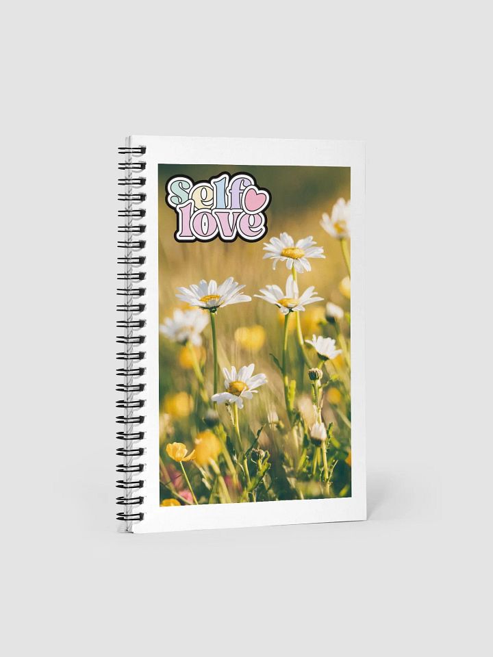 Self Love Daisy Dreams Spiral Notebook product image (1)