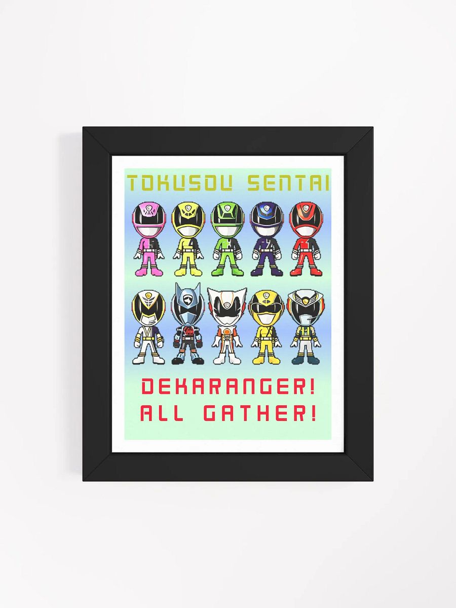 TOKUSOU SENTAI Dekaranger Poster product image (4)