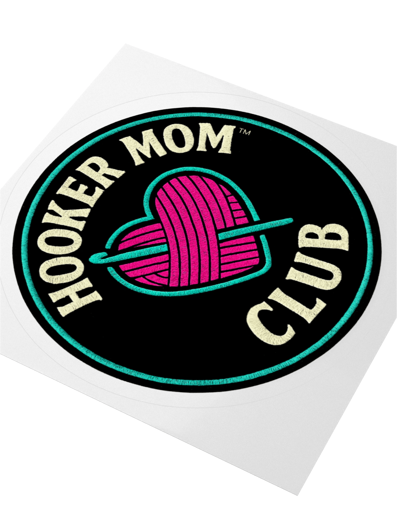 Hooker Mom™ Club Badge Sticker – Official Member Seal product image (3)