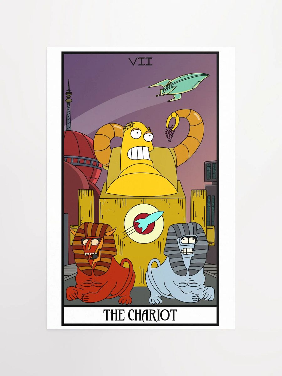 The Chariot Tarot Print product image (7)