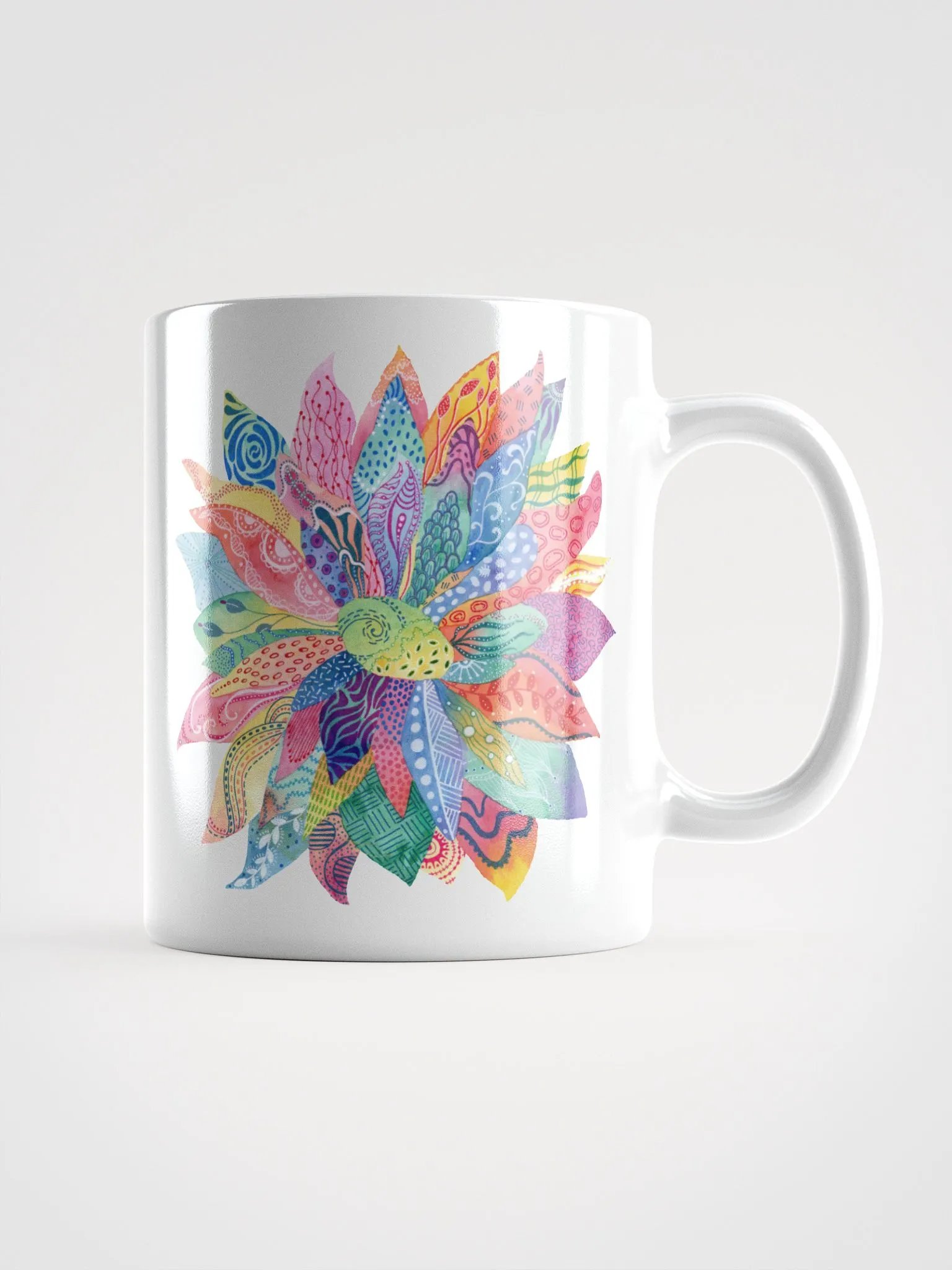 Flower Doodle Mug product image (1)