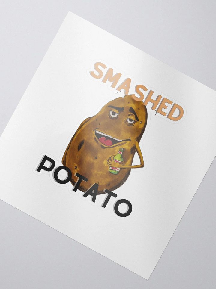 Smashed Potato Sticker, Large product image (2)