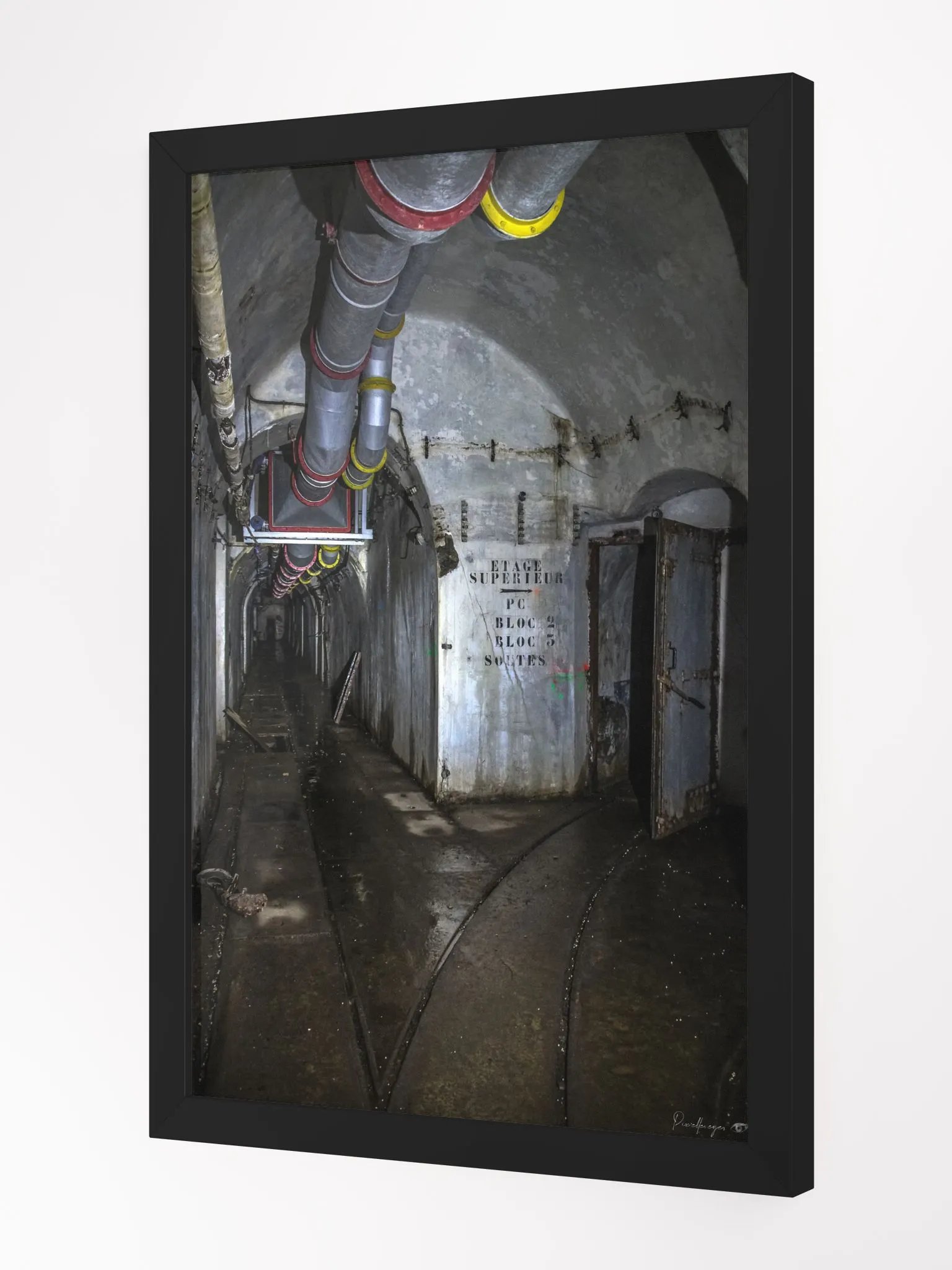 Print Fine Art - The Forgotten Bunker - Abandoned Underground Fortification product image (3)