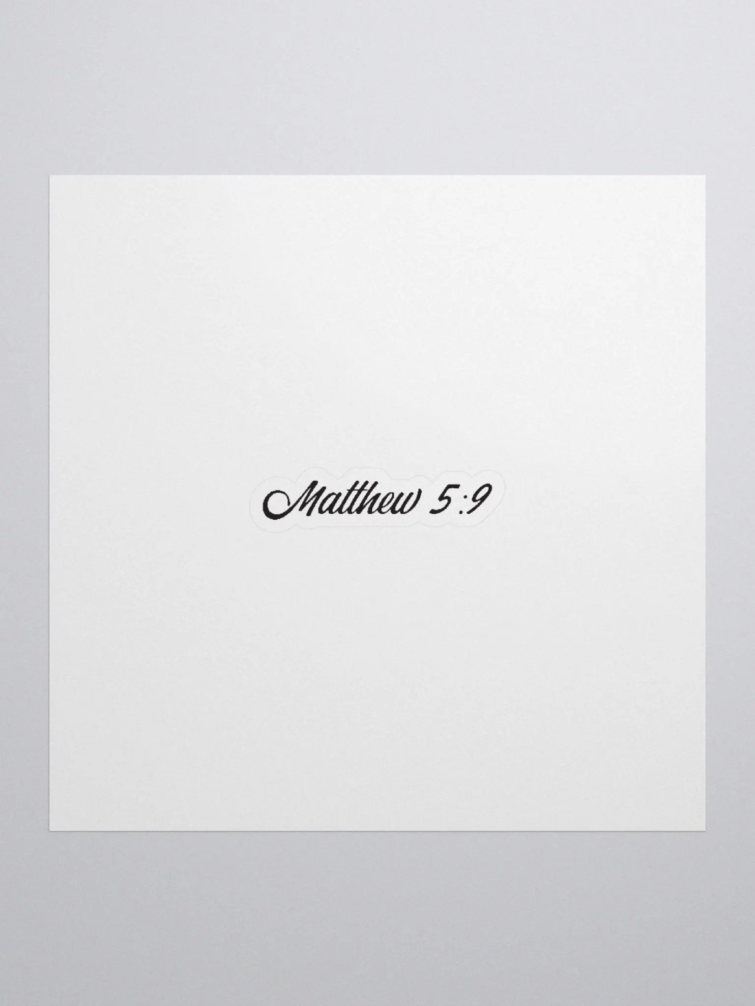 Bible Verse Matthew 5:9 product image (1)
