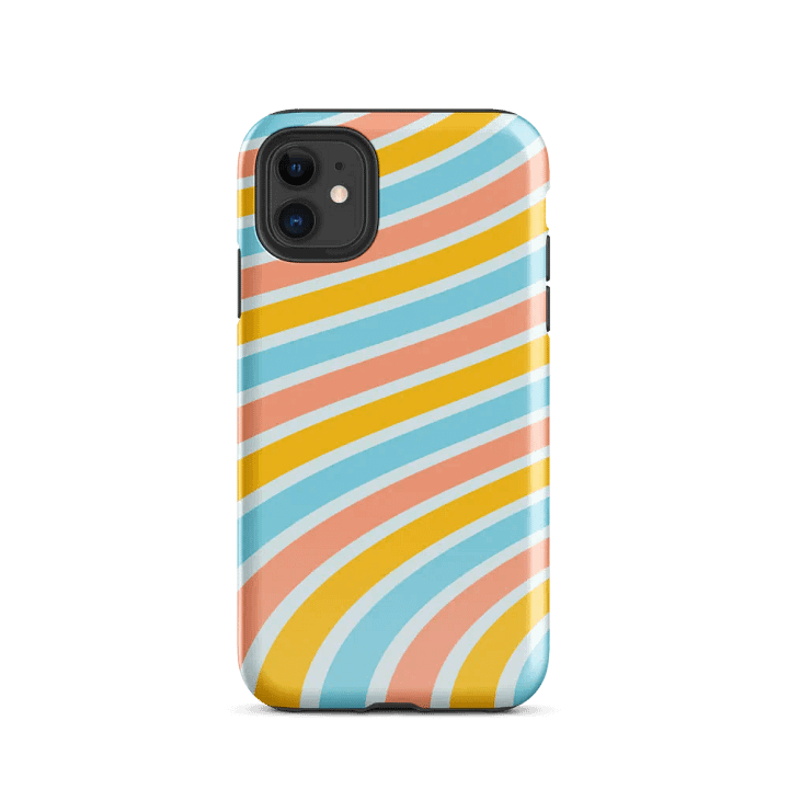 Pastel Waves Tough Case for iPhone® product image (47)