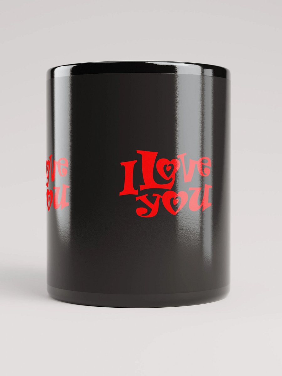 100% Love Black Glossy Mug product image (9)