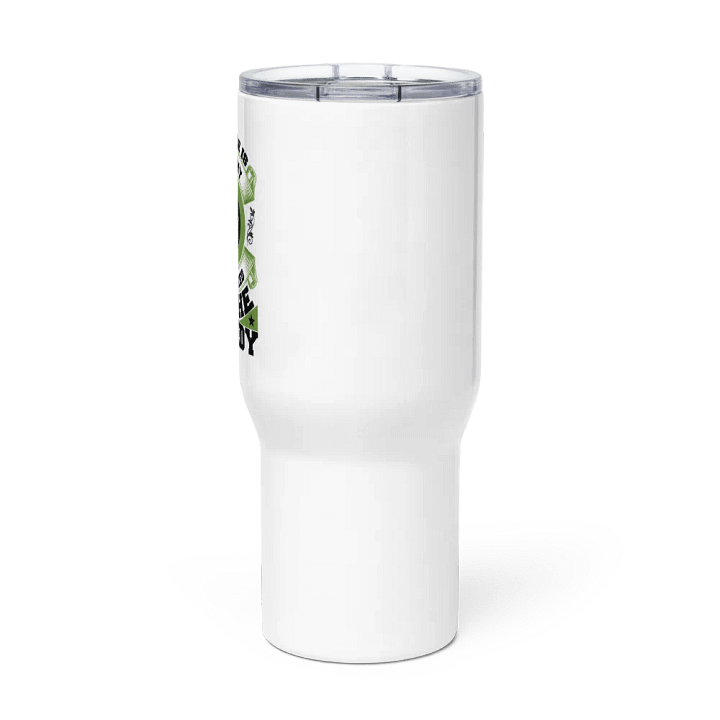 Struggle is the Enemy, but Weed is the Remedy - Travel Mug w/ Handle product image (3)