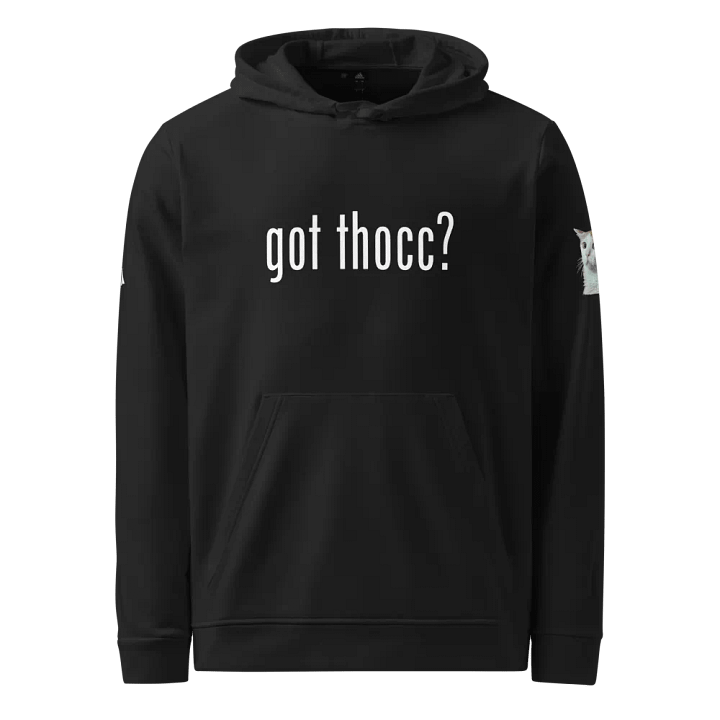 Got thocc? Adiddas Hoodie product image (1)