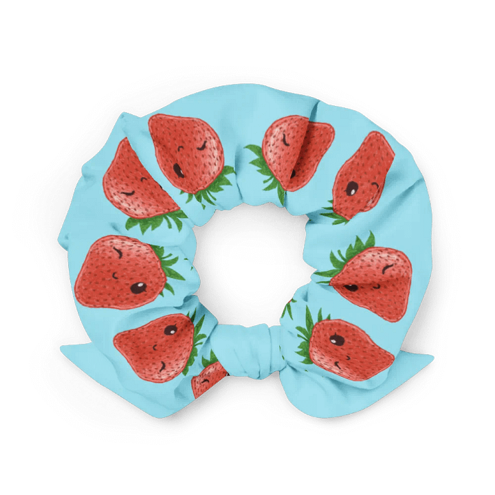 Lottie's Sweet Strawb Scrunchie - Blue product image (1)