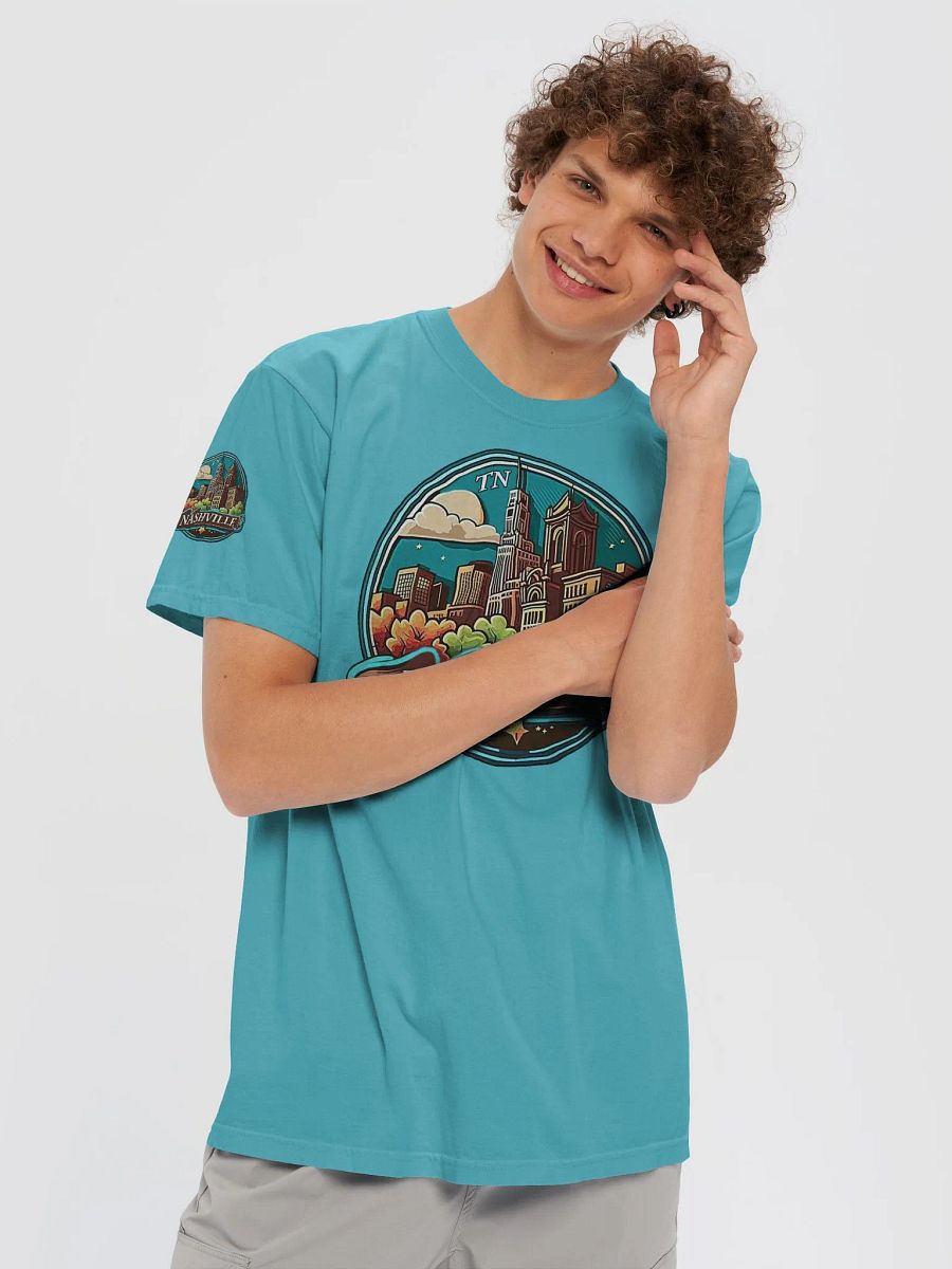 Nashville Sykline Retro Tennessee Tee product image (10)