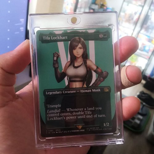 The Magic RNG gods have blessed me with awesome cards of my favorite Final Fantasy girl.

#finalfantasy #mtg #tifa #tifalockh...