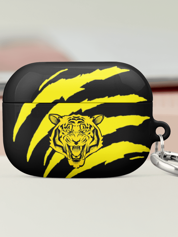 Estuche para AirPods® con estampado integral de tigre rugiente product image (1)