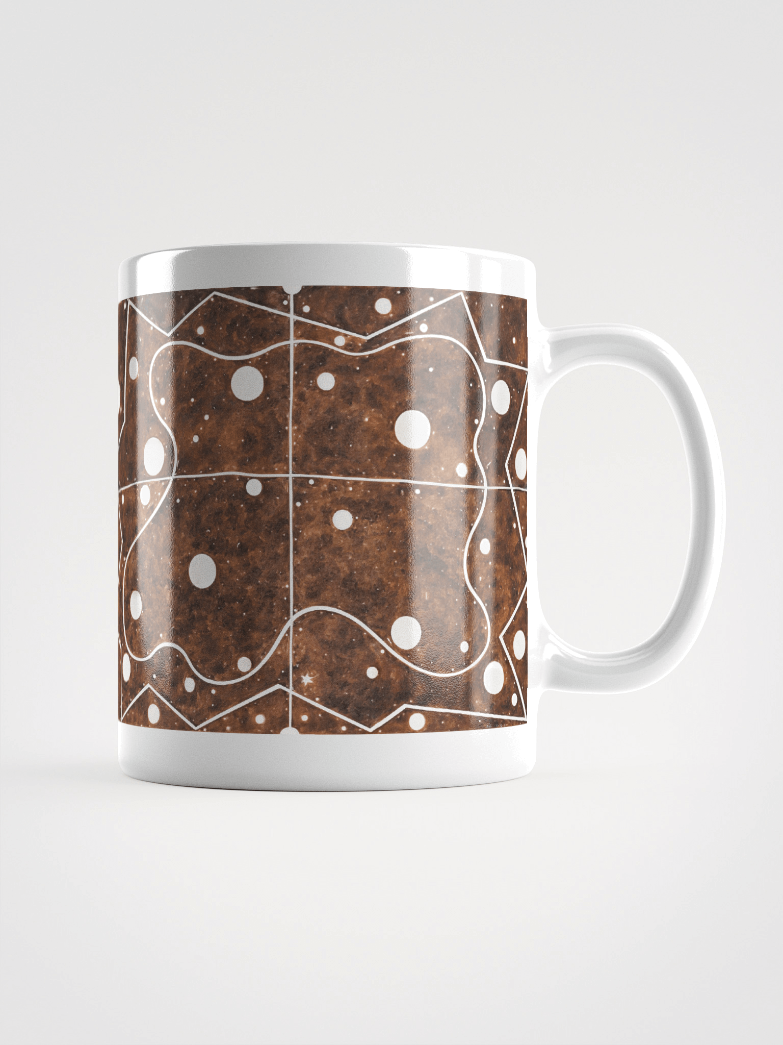 Possibility in Circles White Glossy Mug product image (3)